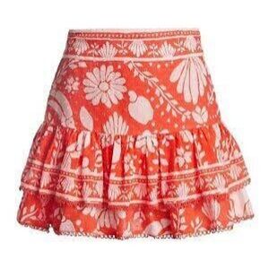 Farm Rio Neon Jungle Printed mini skirt XS